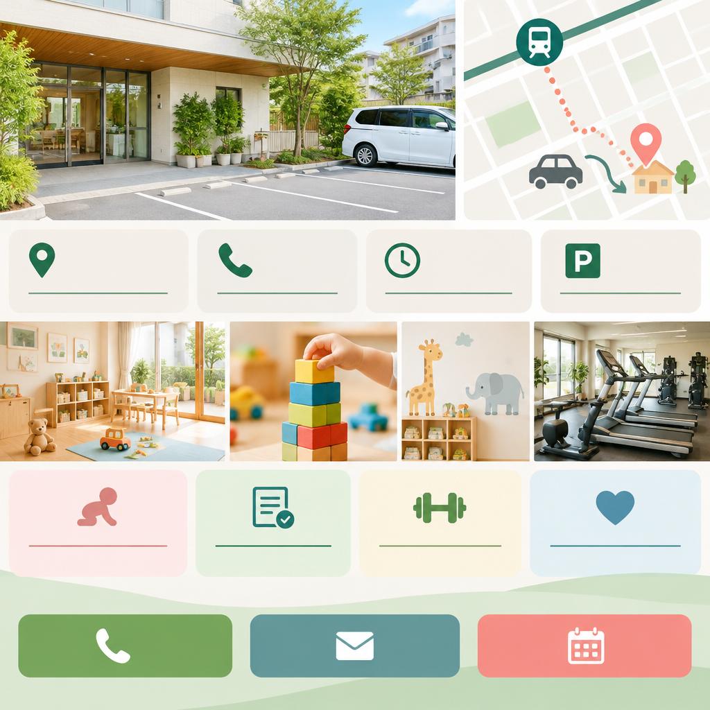 まずは見学・利用相談から。用賀でお待ちしています